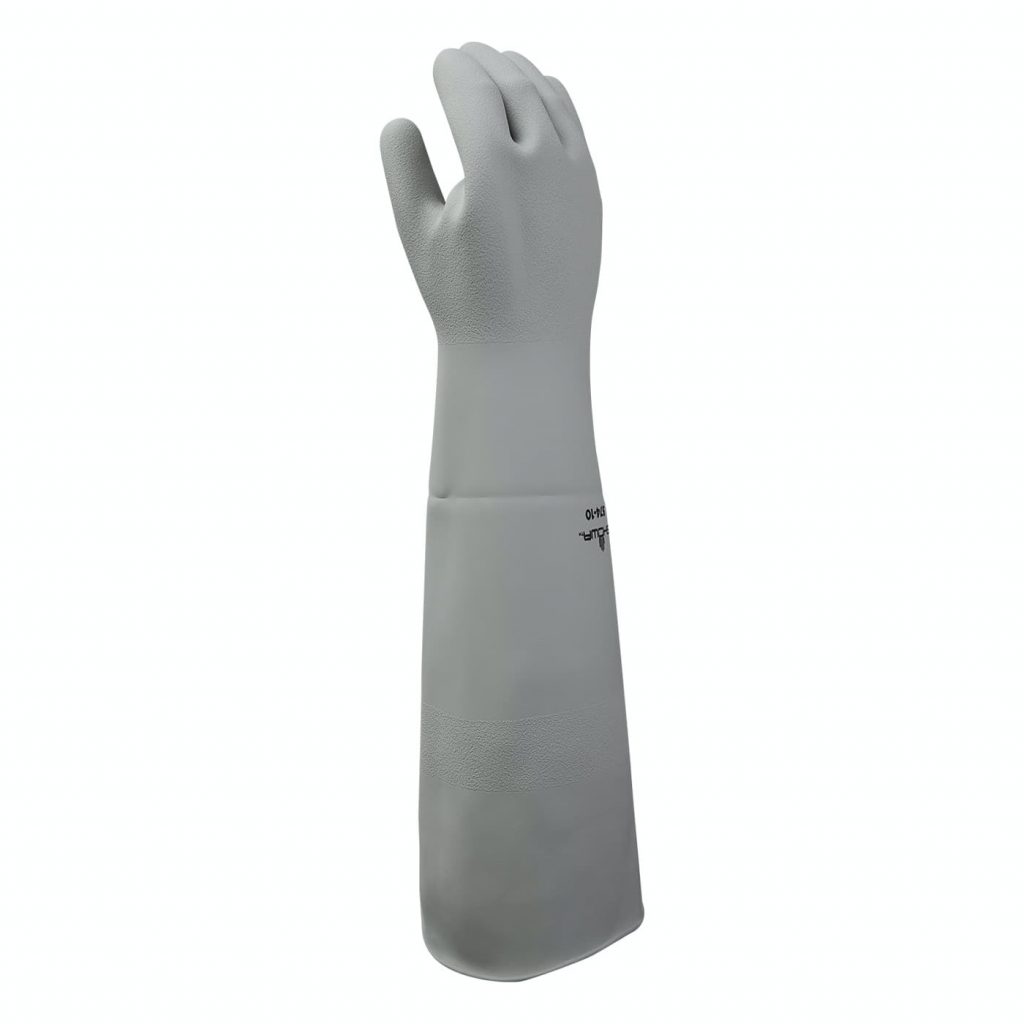 Showa-Best Glove - BES 874R-09 - Best Butyl II, Unlined 14 Mil, 14 In, LG -  Safeware, Inc.