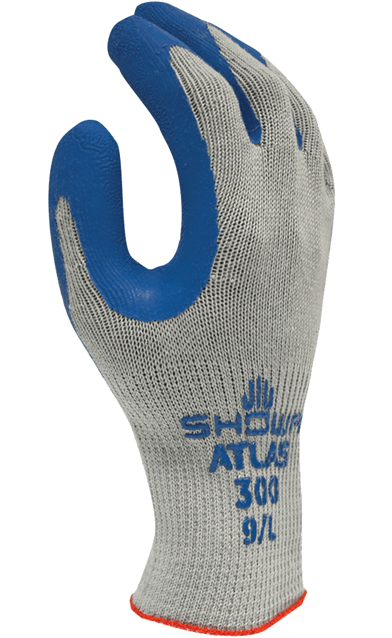 12 Pairs for sale online Blue Showa Atlas 300 General purpose Medium Size Glove 