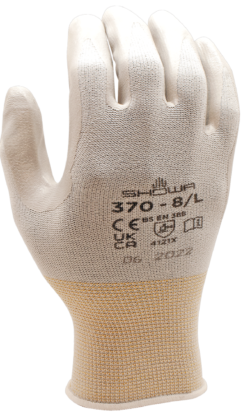 SHOWA Atlas 370B Guanto Con Rivestimento In Nitrile Sul Palmo Nero Piccolo Confezione Da 12 Paia~p102509706 - Foto 7