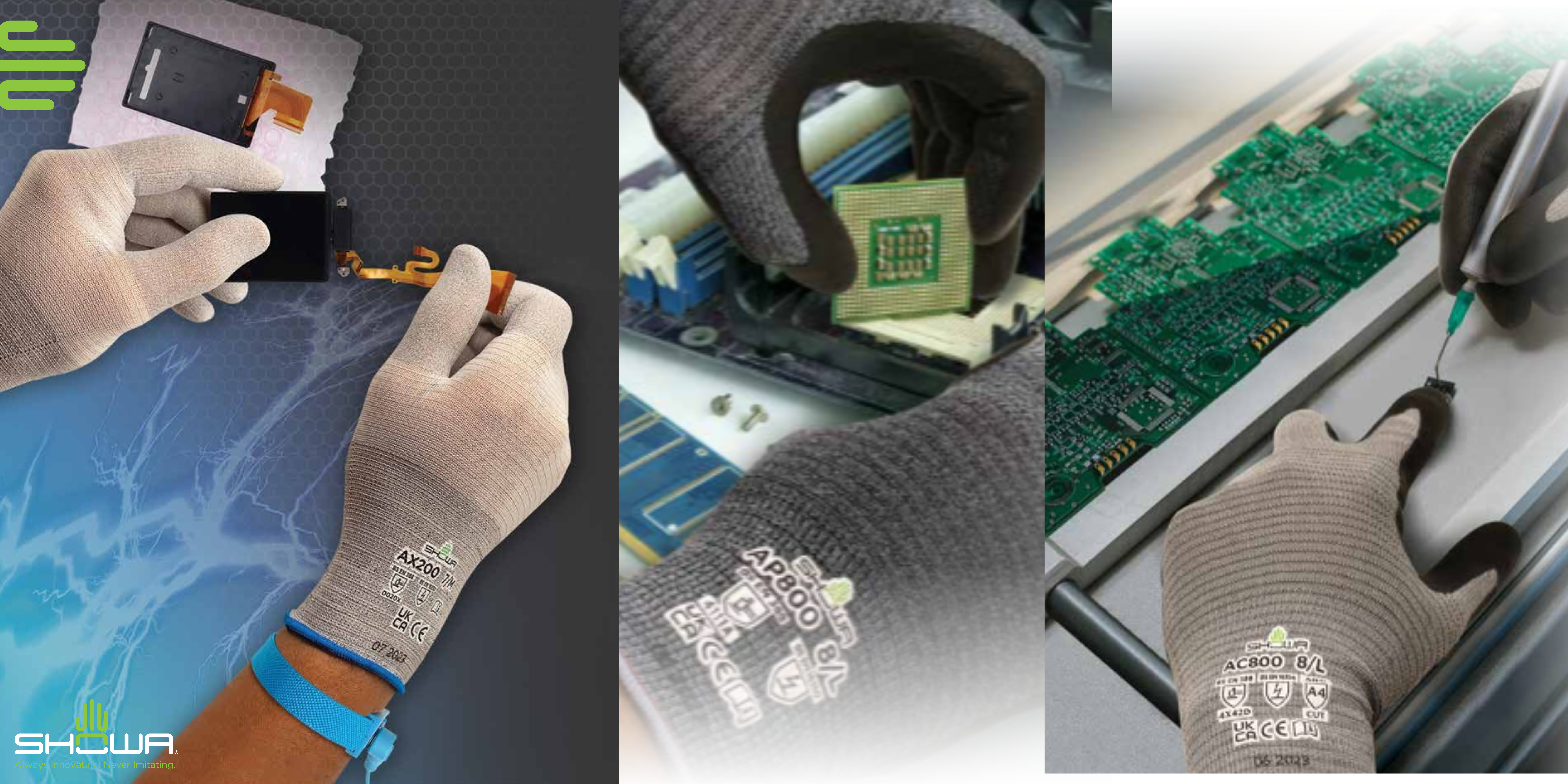 ESD 2x2 Attention Electrostatic Sensitive Devices Anti Static (2) RLS 500 EA EBa - Foto 4